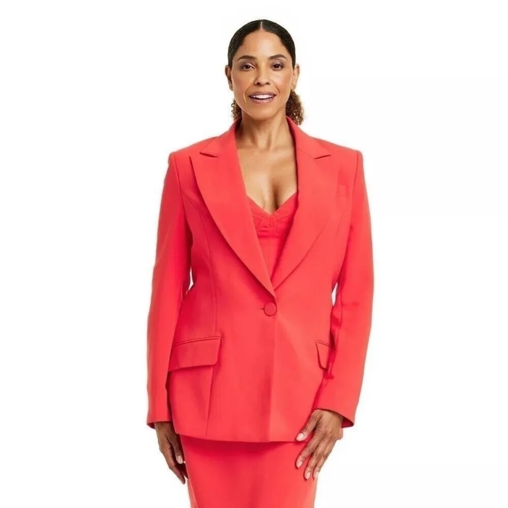 PLUS Size New Sergio Hudson For Target Tailored Blazer Jacket. Size 1X - Picture 5 of 7